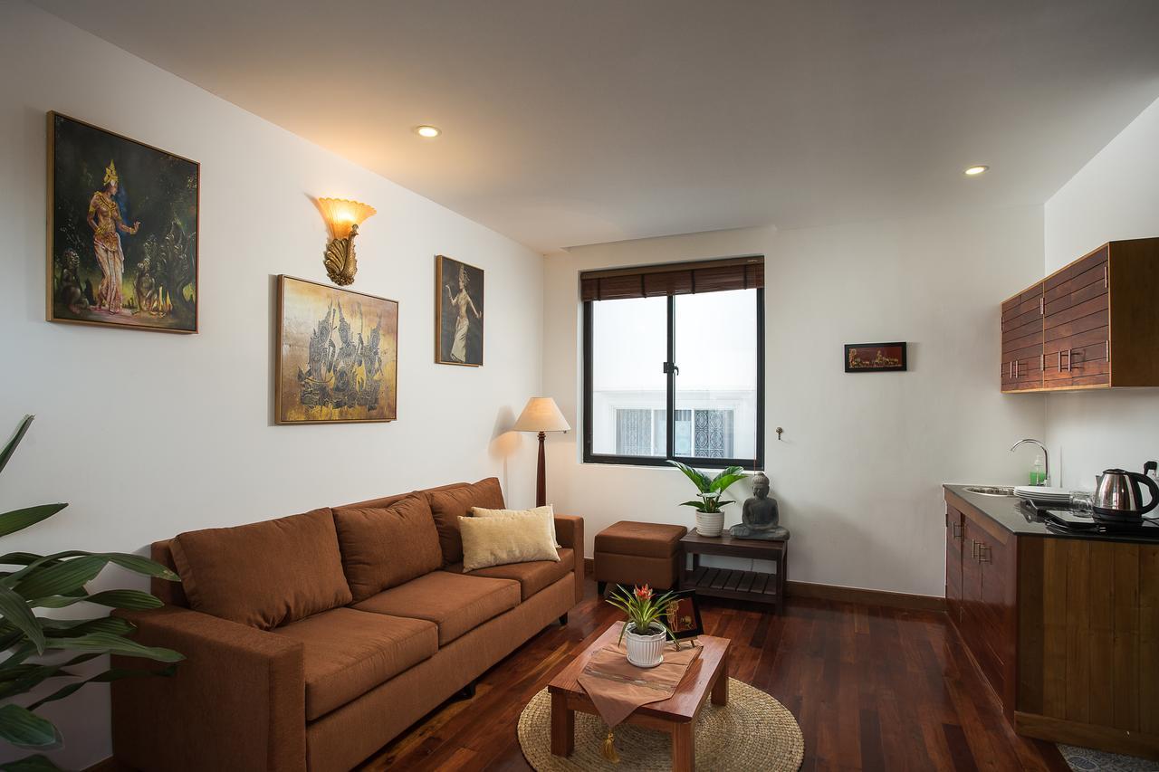 시엠리아프 Boravin House 아파트 호텔 외부 사진